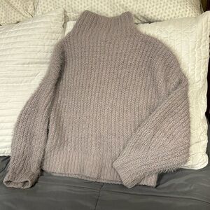 Express Lilac fuzzy sweater. Size small